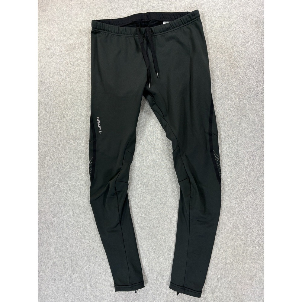 Craft L3 Protection Full Length Running Tights (Men's Large) Black